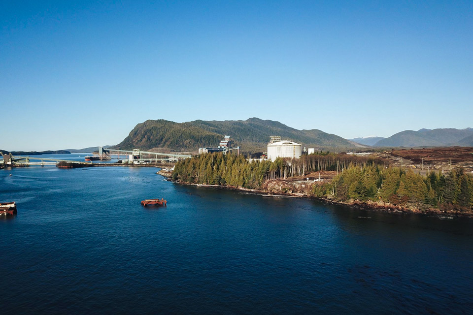 November 2024 Aerial image of REEF facility under construction.